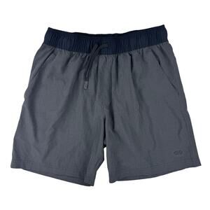 Leg3nd Legend Gray Gym Shorts Mens Large